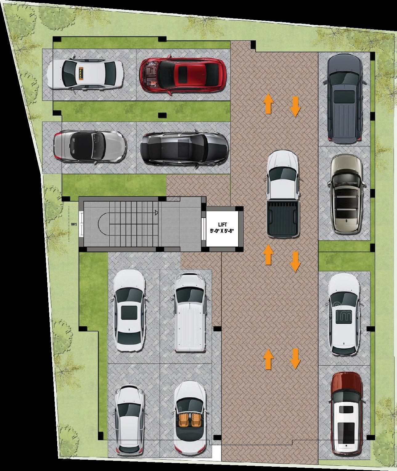 Stilt Floor Plan